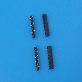 Cina Brass Tin Plated PCB to PCB Connector , Single Row 12 Pins Male to Female Connectors Distributor