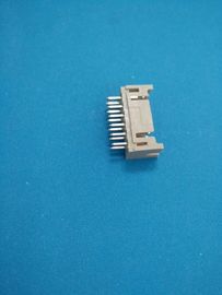 Cina Dual Row PCB Shrouded Header Connectors Straight - Angle Wafer DIP 180 2 X 3 Poles Distributor