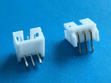 Cina Pcb Socket Connector Through Hole 3 Pin Right Angle Connector Shrouded Header Type pabrik