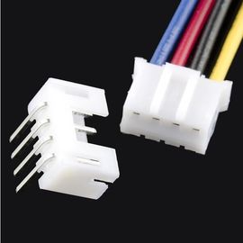 Cina 2.0 mm Wire Harness Cable Assembly For 4 Pin Housing Connector / Right Angle Header Connector pabrik
