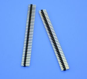 Cina JVT 2.0mm Pitch PCB Pin Header Connector Single Row Vertical Type 40 Poles Gold Plated pabrik
