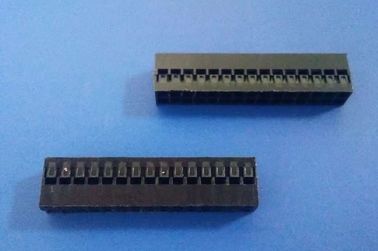 Cina Warna Hitam Kawat Untuk Papan Konektor 2mm Pitch Perumahan Ganda Row Pcb Kabel Konektor pabrik