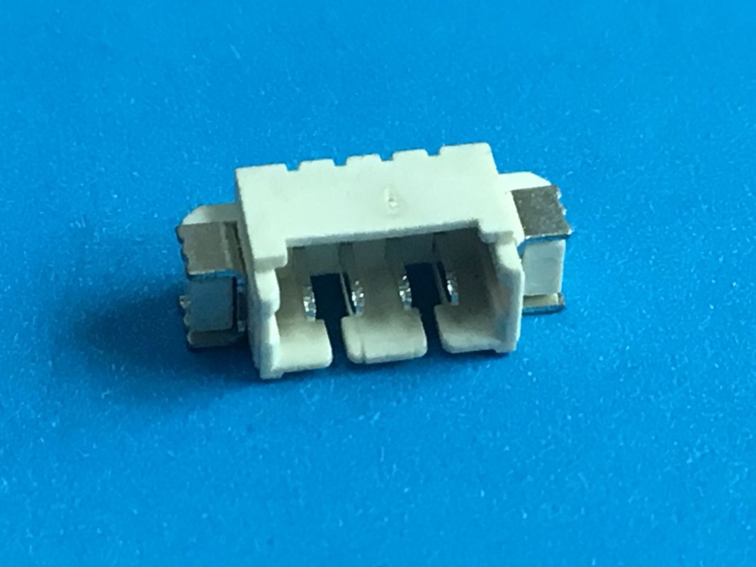 Tin Plated 1.25mm Pitch PCB SMT Header Connector PA66 Housing Brass 2 Pin Connector