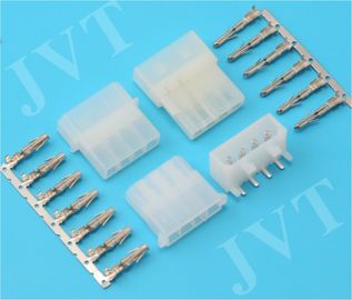 Cina 4 Cables Power Cable Connectors , Nylon 66 UL94V-2 Housing Male Female Connector Distributor