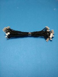 Cina Black Wire Harness Cable Assembly Equivalent Of JST 0.8mm Pitch Crimping Connector pabrik
