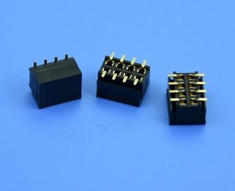 Cina SMT Female Header Connector Gold Plated JVT 2.0mm Pitch PCB connectors Dual Row pabrik