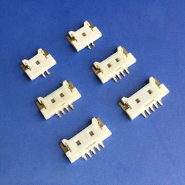 Cina Right Angle SMT Header Connector PCB Wire to Board Connector in Brass and Gold plated pabrik