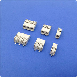 Cina 4 mm Pitch SMD LED Connector 2 Poles Tin - Plated Terminal Block Connector pabrik